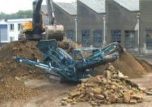 Mobile Siebanlagen Powerscreen Warrior 1400
