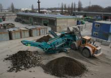 Mobile Siebanlagen Powerscreen Warrior 1400 X