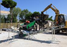 Mobile Siebanlagen Komplet WV 2080