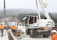 Mobilkrane-Tele Sennebogen 643 M