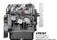 Motoren Yanmar 4TN101FHT
