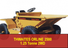 Raddumper Thwaites Orline 2500 DR