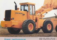 Radlader John Deere Construction 444 D