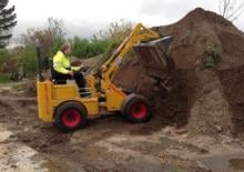 Radlader Gebr. Geens KM180 TE