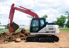 Raupenbagger Link-Belt 130 X3E