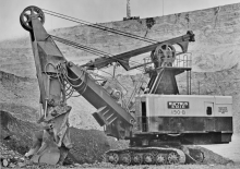 Raupenbagger Bucyrus 150-RH