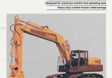 Raupenbagger Case 170B