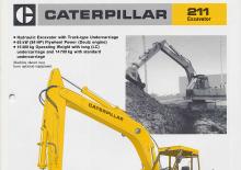Raupenbagger Caterpillar 211