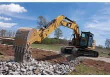 Raupenbagger Caterpillar 318F L