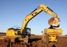 Raupenbagger Caterpillar 336E LN