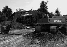 Raupenbagger Atlas 340 LC