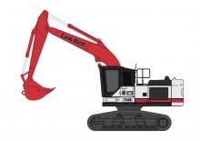 Raupenbagger Link-Belt 3740B RB