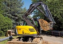 Raupenbagger Mecalac 714 MC