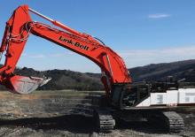 Raupenbagger Link-Belt 750 X4