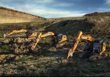 Raupenbagger Case CX130D
