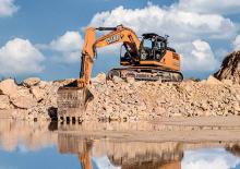 Raupenbagger Case CX210D  