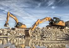 Raupenbagger Case CX300D