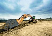 Raupenbagger Case CX 350 C LC Mono