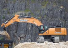 Raupenbagger Case CX500D ME