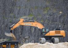 Raupenbagger Case CX500D ME