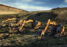 Raupenbagger Case CX130E