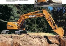 Raupenbagger Case CX75