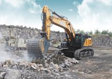 Raupenbagger Case CX750D