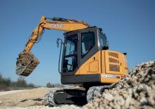 Raupenbagger Case CX85D SR