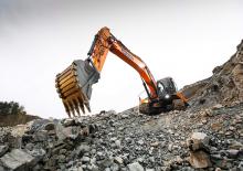 Raupenbagger Develon DX350LC-7K 