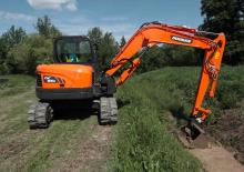 Raupenbagger Doosan DX85R-3