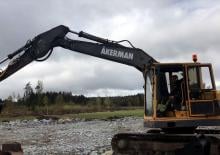 Raupenbagger Akerman-Volvo EC 130