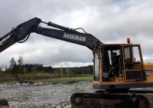 Raupenbagger Akerman-Volvo EC 130 C