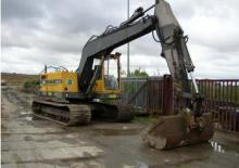 Raupenbagger Akerman-Volvo EC 150