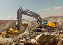 Raupenbagger Volvo EC750E