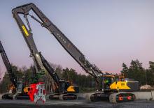 Raupenbagger Volvo EC500 High Reach