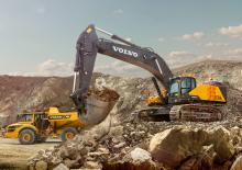 Raupenbagger Volvo EC750E