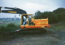 Raupenbagger Akerman-Volvo H10MB