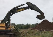 Raupenbagger Akerman-Volvo H16B