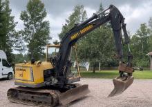 Raupenbagger Akerman-Volvo H3MB