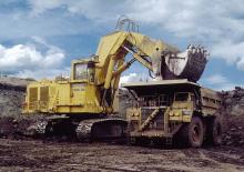 Raupenbagger Demag H740 OS