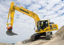 Raupenbagger Komatsu HB215LC-2 