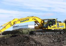 Raupenbagger Komatsu HB215LC-3