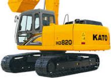 Raupenbagger Kato HD820III-LC