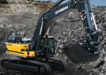 Raupenbagger Hyundai HX480AL