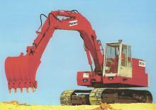 Raupenbagger Case Poclain MC 100