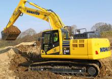 Raupenbagger Komatsu PC240LC-11E0