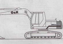 Raupenbagger O&K RH 4 PMS LC