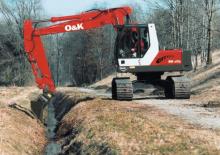 Raupenbagger O&K RH City