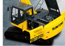 Raupenbagger Sumitomo SH210F-5 MACAN