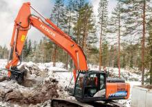 Raupenbagger Hitachi ZH210-5 HYBRID